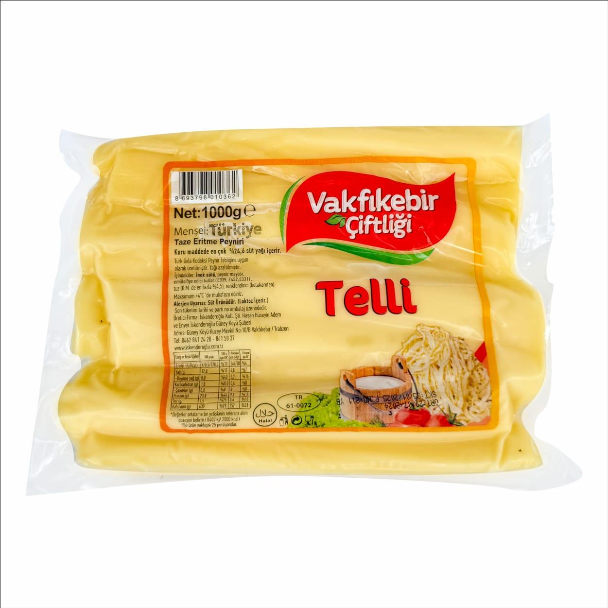 İskenderoğlu Yağlı Telli Peynir 1 Kg