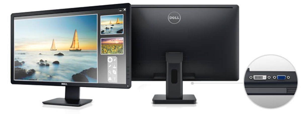24 DELL E2414H LED 5MS MONİTÖR VGA DVI-D