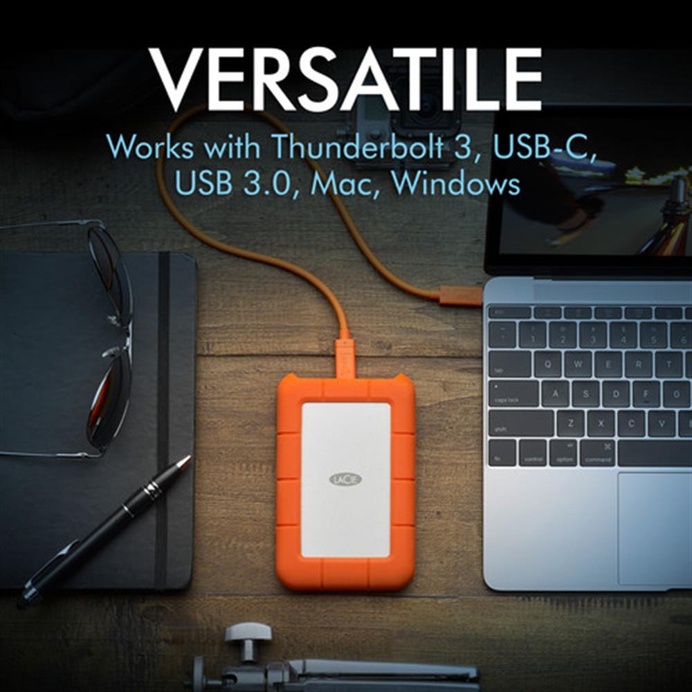 2TB LaCie 2.5 Inç Usb 3.1 (Usb-c) STFR2000800 Rugged Mini Taşınabilir Disk 