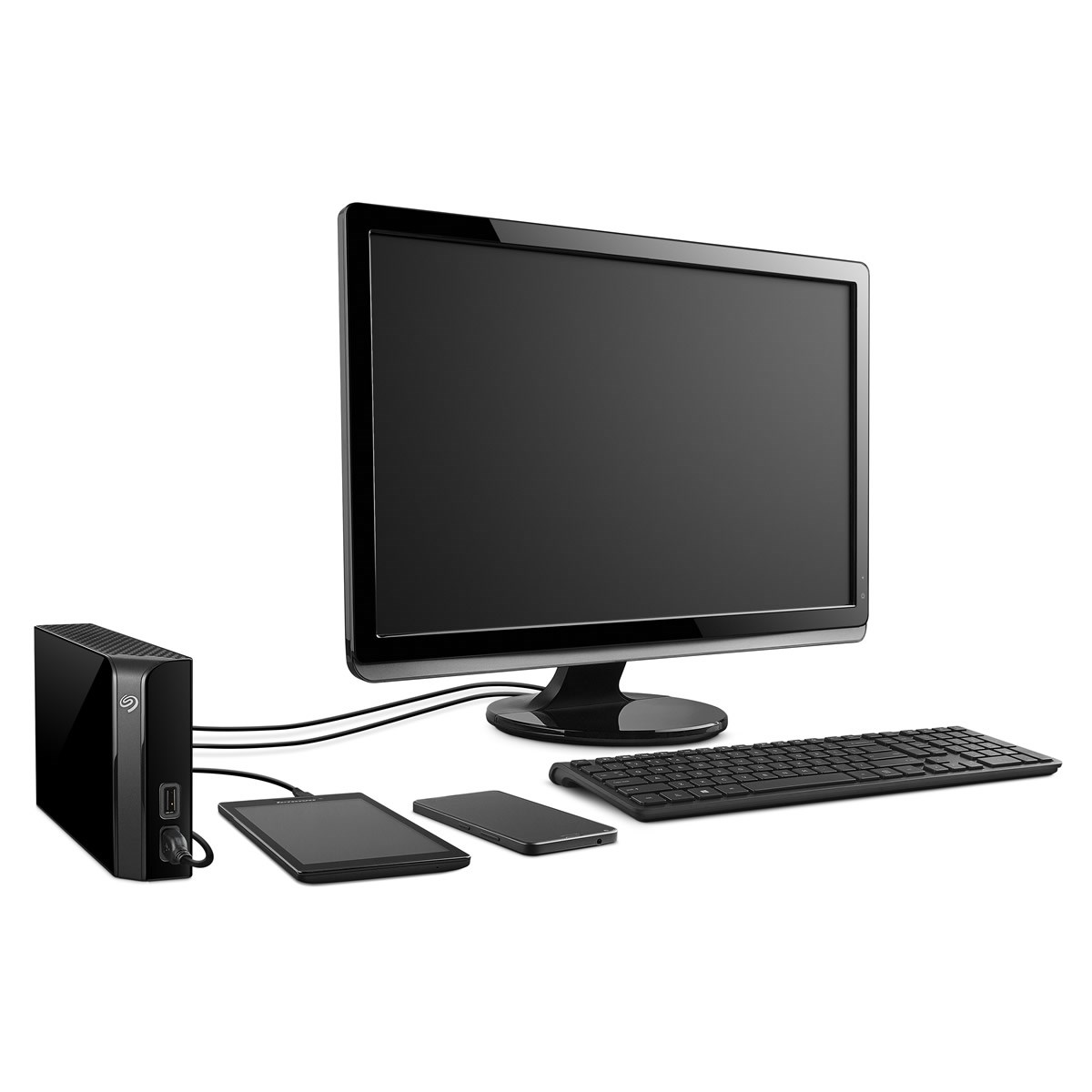 6TB SEAGATE 3.5 USB3.0 STEL6000200 BACKUP PLUS DESKTOP BLACK
