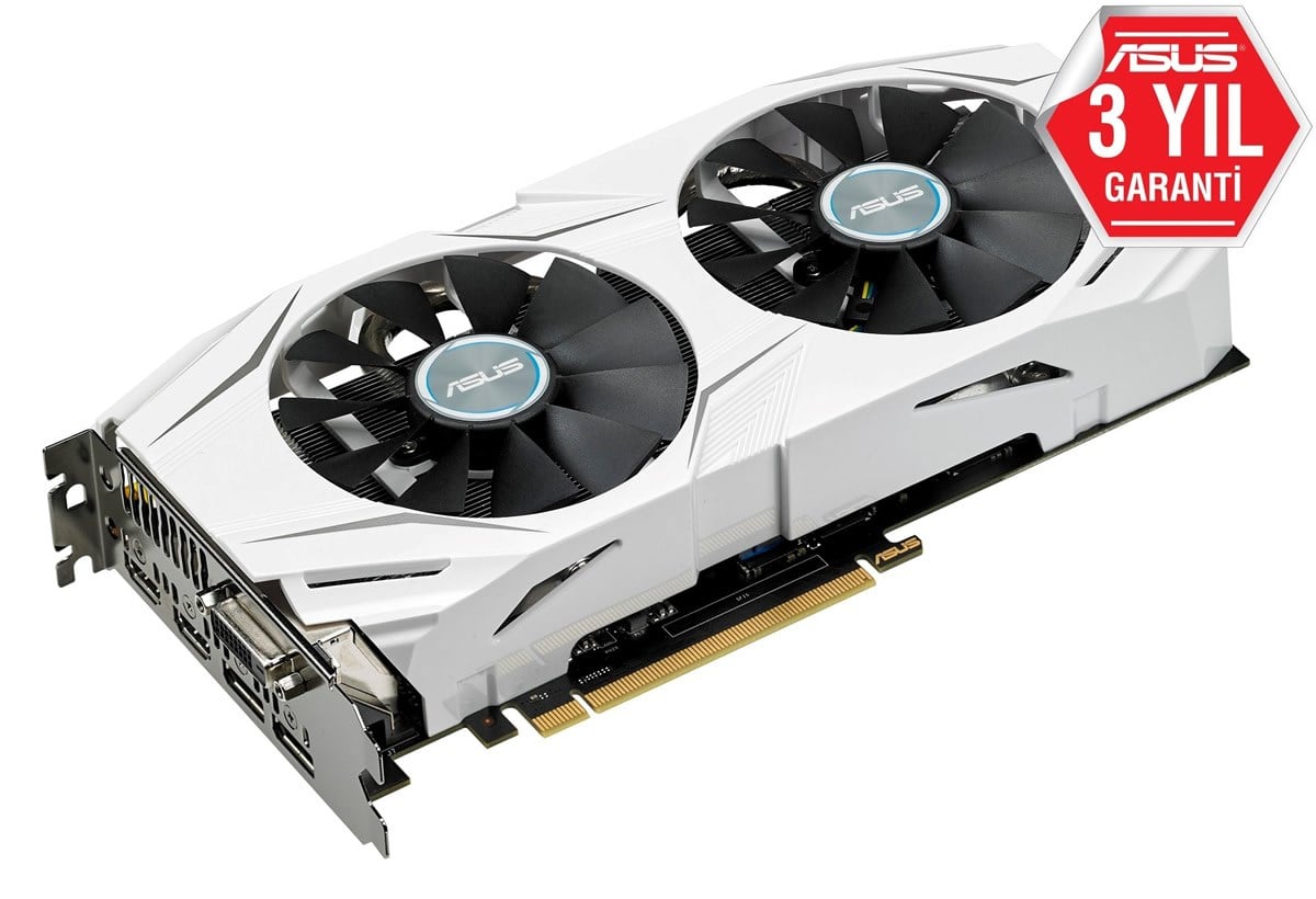 ASUS DUAL GeForce® GTX 1060 OC edition 6GB GDDR5 192BIT DVI 2HDMI 2DP EKRAN KARTI