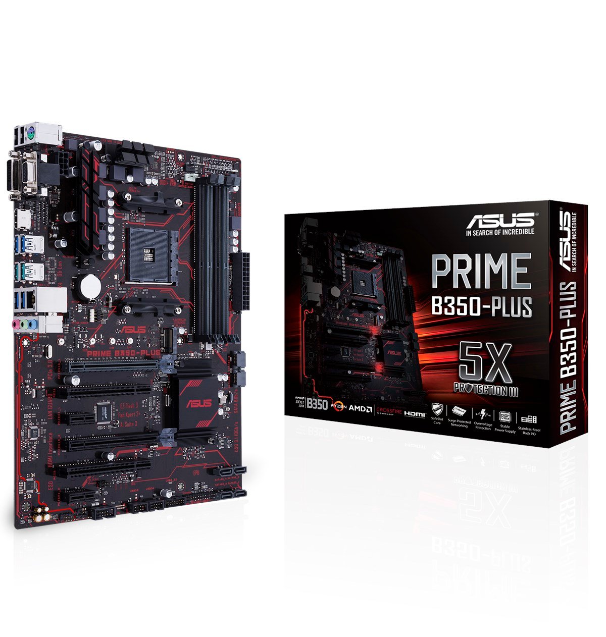 ASUS PRIME B350-PLUS AM4 B350 USB3.1 M.2 SATA 6GB/S ATX ANAKART