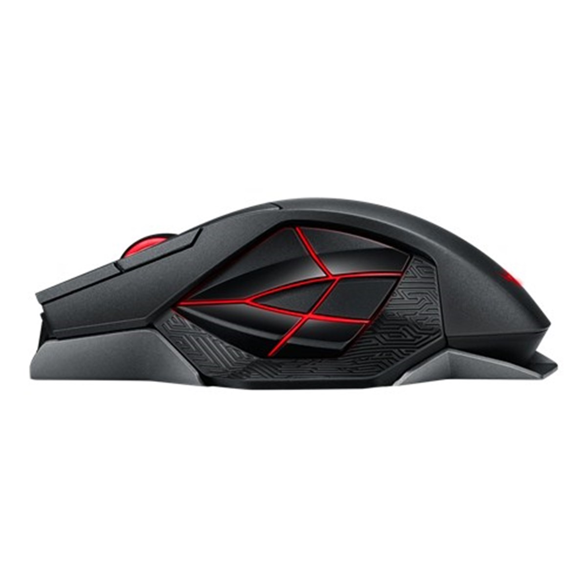 ASUS ROG Spatha Kablolu/Kablosuz MMO Oyuncu Mouse - 12 Tuş, 8200 DPI Laser Sensor, Aura Sync RGB