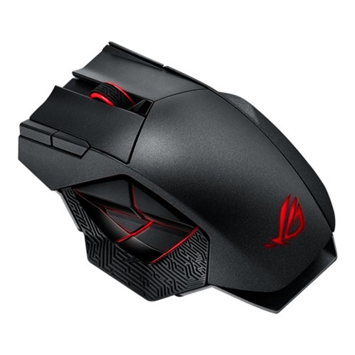 ASUS ROG Spatha Kablolu/Kablosuz MMO Oyuncu Mouse - 12 Tuş, 8200 DPI Laser Sensor, Aura Sync RGB