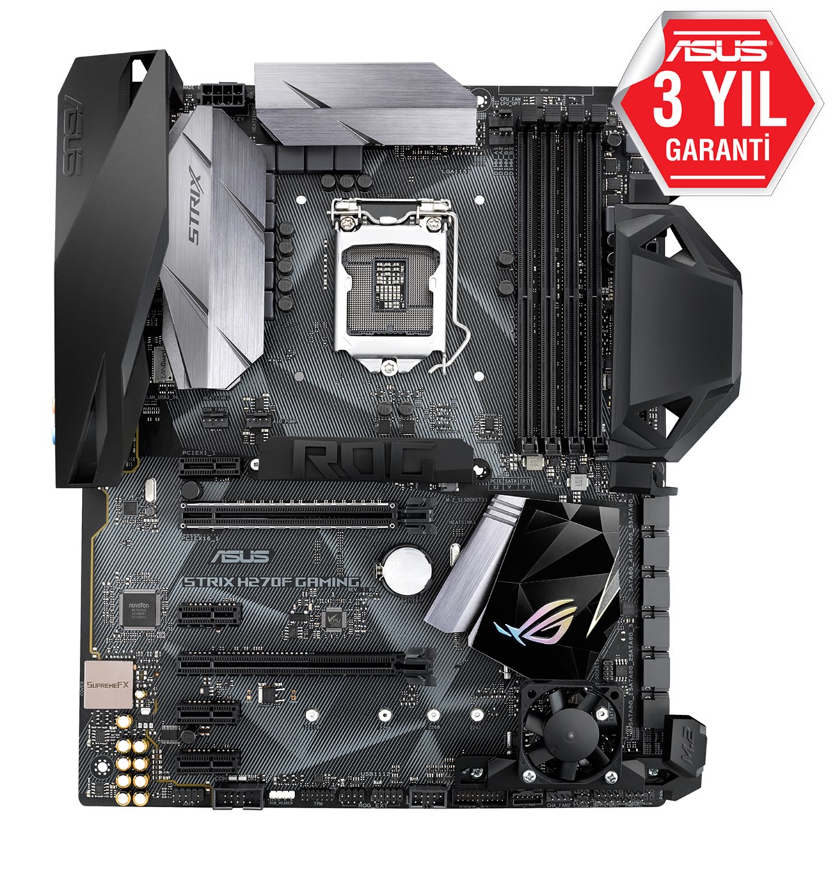 ASUS ROG STRIX H270F GAMING LGA1151 H270 USB3.1 SATA ANAKART