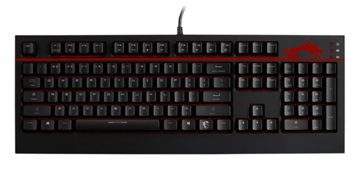 MSI GK-701 GAMING MEKANİK OYUNCU KLAVYESİ (İNGİLİZCE)
