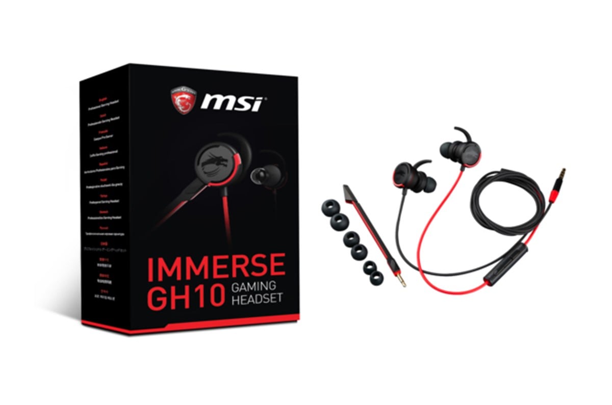 MSI IMMERSE GH10 GAMING KULAKİÇİ MİKROFONLU KULAKLIK