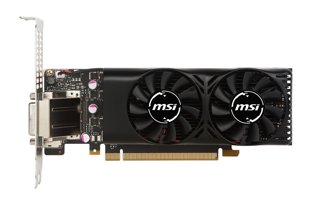 MSI VGA GeForce GTX 1050 Ti 4GT LP GTX1050Ti 4GB GDDR5 128b DX12 PCIE 3.0 x16 (1xDVI 1xHDMI 1xDP)