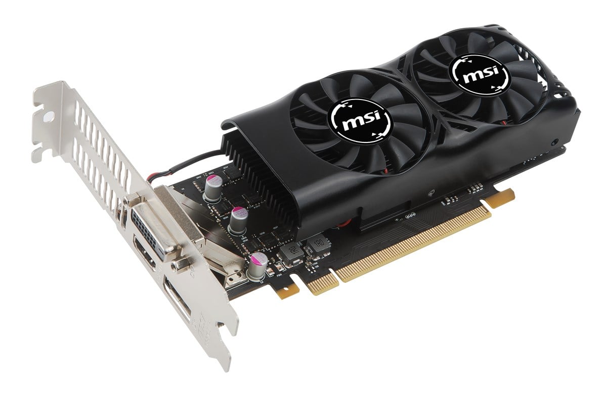 MSI VGA GeForce GTX 1050 Ti 4GT LP GTX1050Ti 4GB GDDR5 128b DX12 PCIE 3.0 x16 (1xDVI 1xHDMI 1xDP)