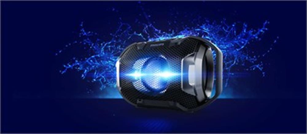 Philips SB300B Su Geçirmez Kablosuz Taşınabilir Bluetooth Hoparlör