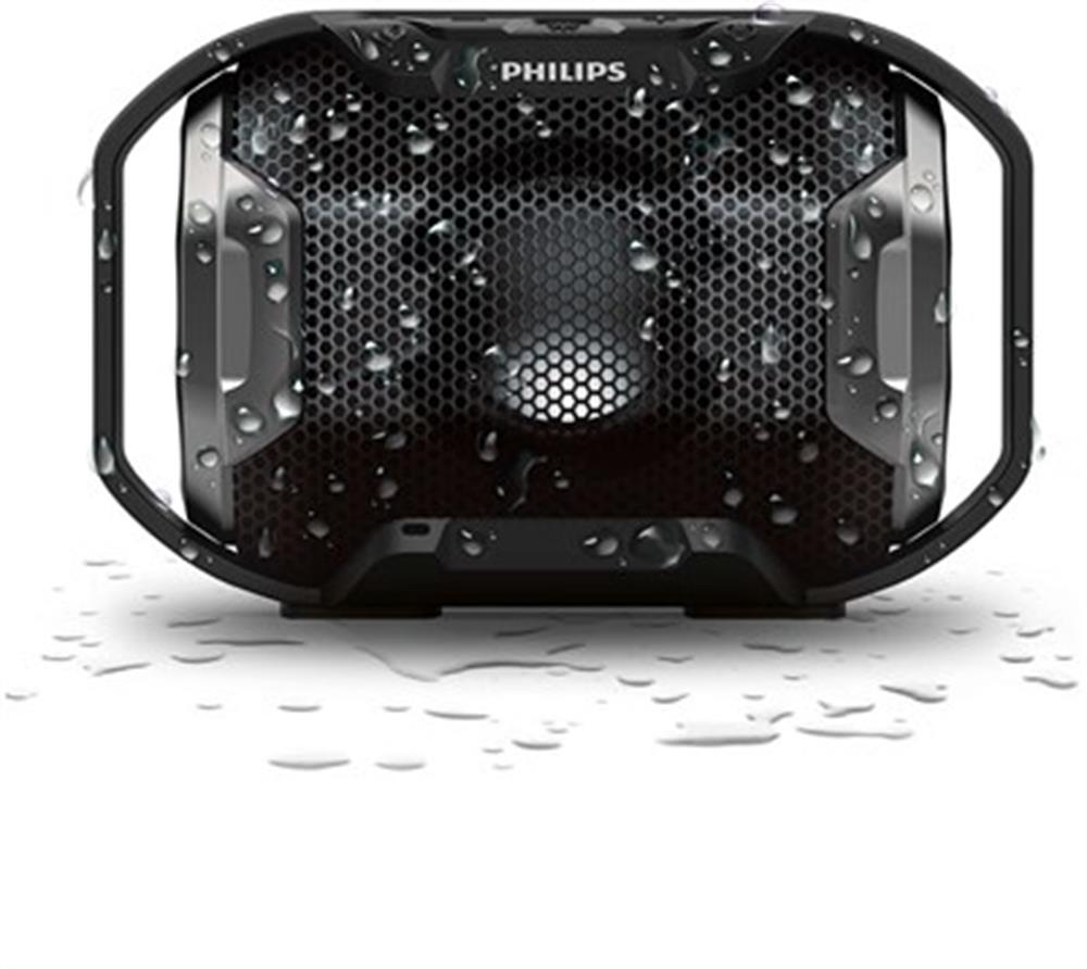 Philips SB300B Su Geçirmez Kablosuz Taşınabilir Bluetooth Hoparlör