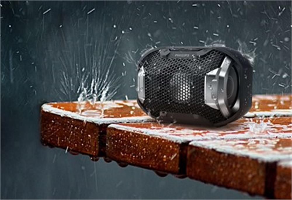 Philips SB300B Su Geçirmez Kablosuz Taşınabilir Bluetooth Hoparlör