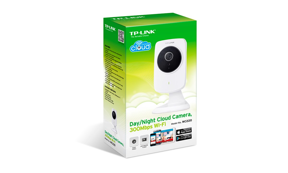 TP-LINK NC220 KABLOSUZ 300 Mbps HAREKET ALGILAMA GECE GÖRÜŞÜ KABLOSUZ MENZİL GENİŞLETME DESTEKLİ IP KAMERA