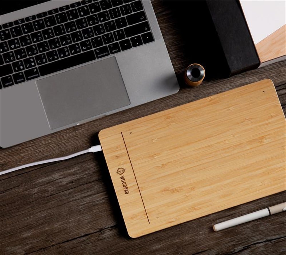 ViewSonic Woodpad 10 Bambu Grafik Tablet