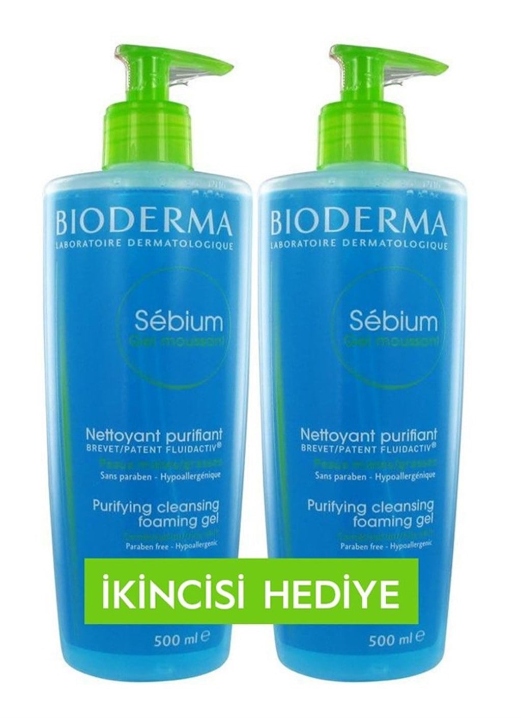 BİODERMA SEBİUM FOAMİNG GEL 500 ML İKİZ KOFRE 