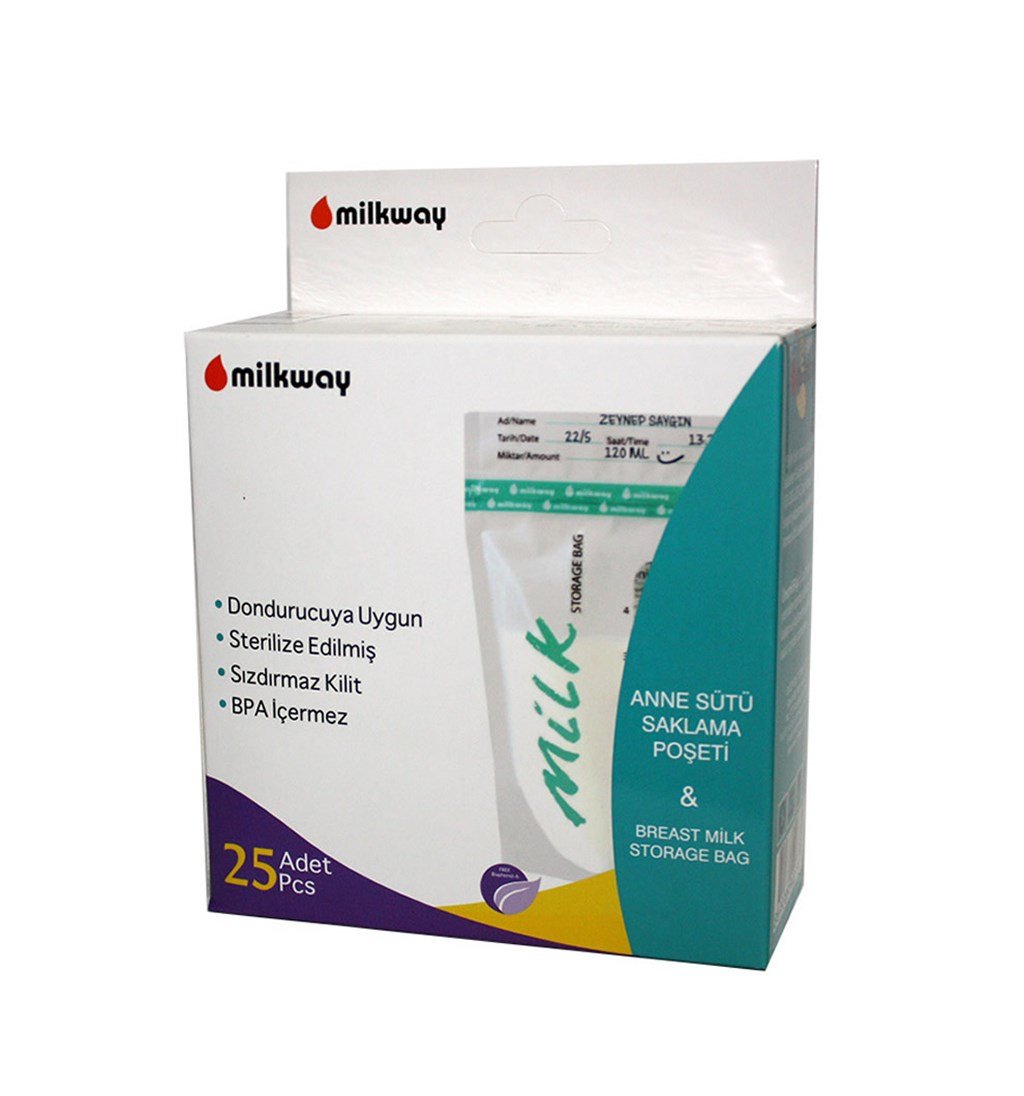 MİLKWAY SÜT SAKLAMA POŞETİ 25'Lİ