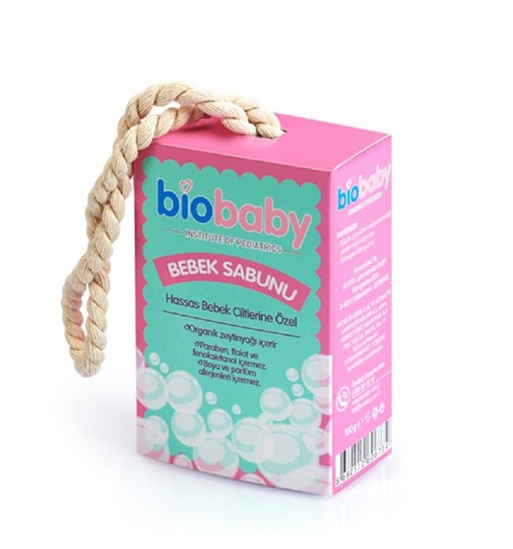BİOBABY BEBEK SABUNU %100 ORGANİK ZEYTİNYAĞI
