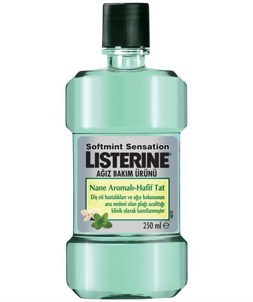LISTERİNE SOFT MINT AROMALI 250 ML