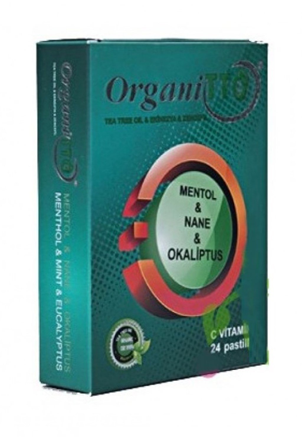 ORGANİTTO PASTİL MENTOLLÜ 24 DROPS
