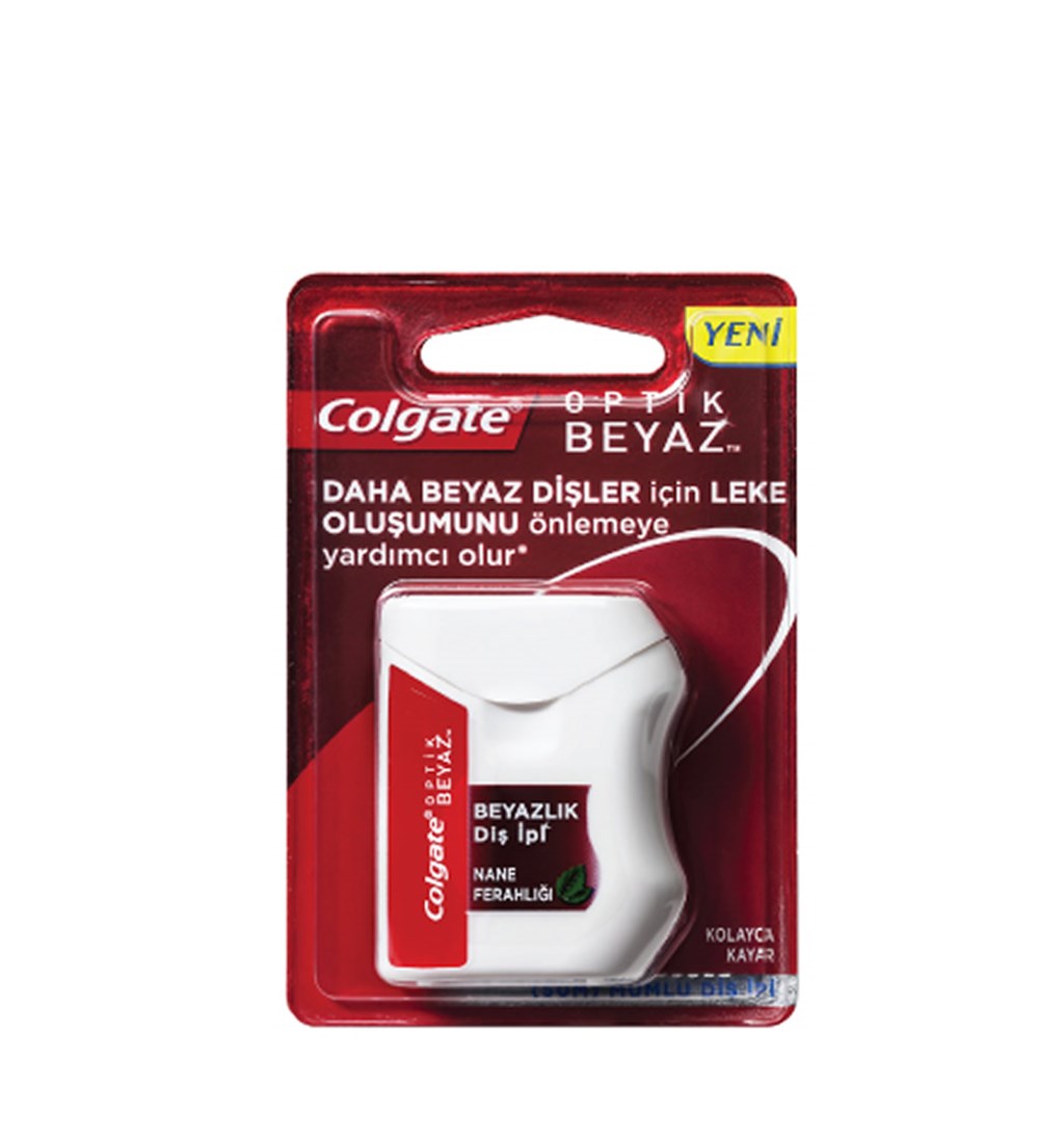 COLGATE DİŞ İPİ OPTİK BEYAZLIK 50M