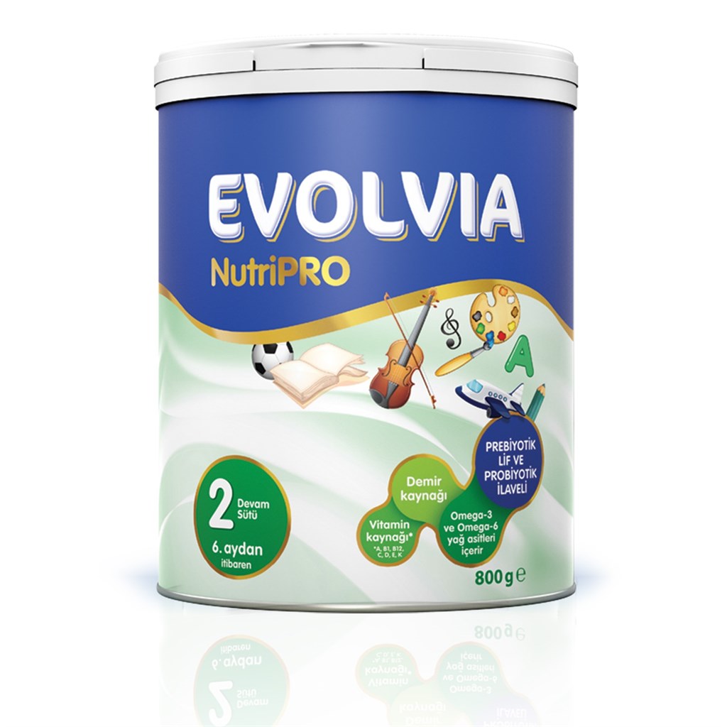 EVOLVIA NUTRİPRO DEVAM SÜTÜ - 2 NUMARA 800 GR 