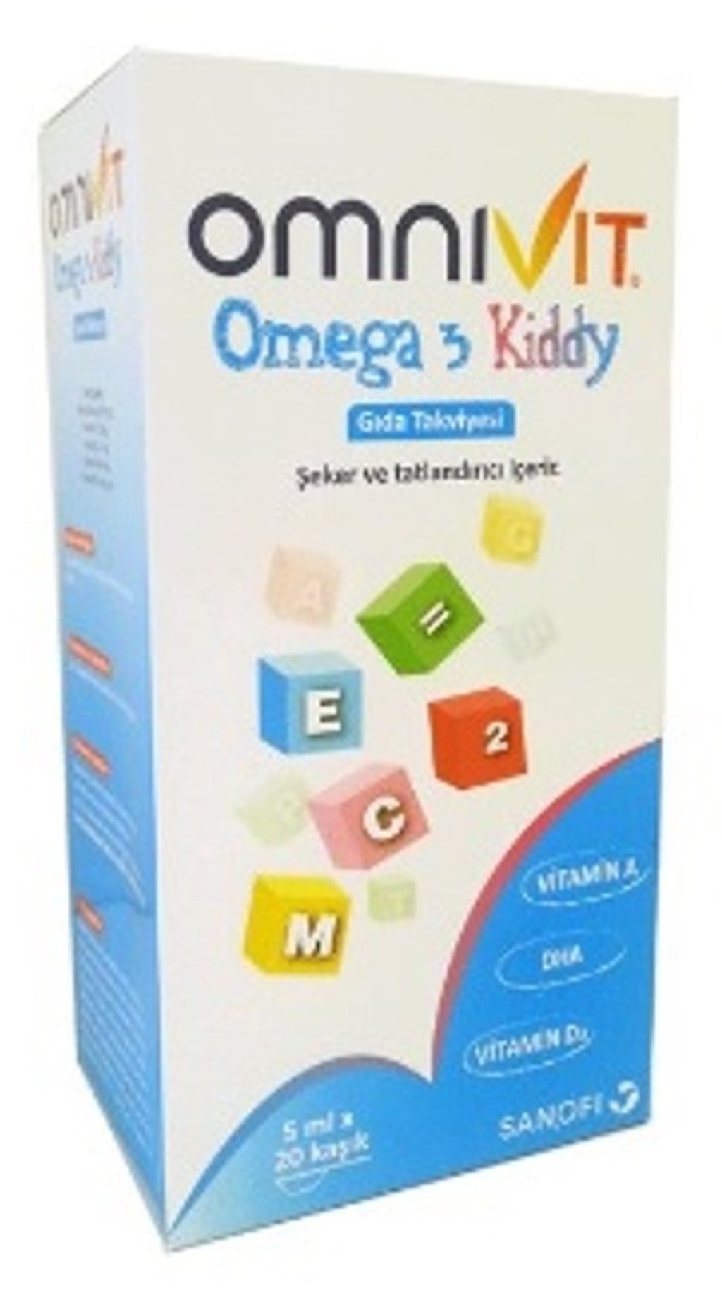 OMNİVİT OMEGA 3 KİDDY KAŞIK