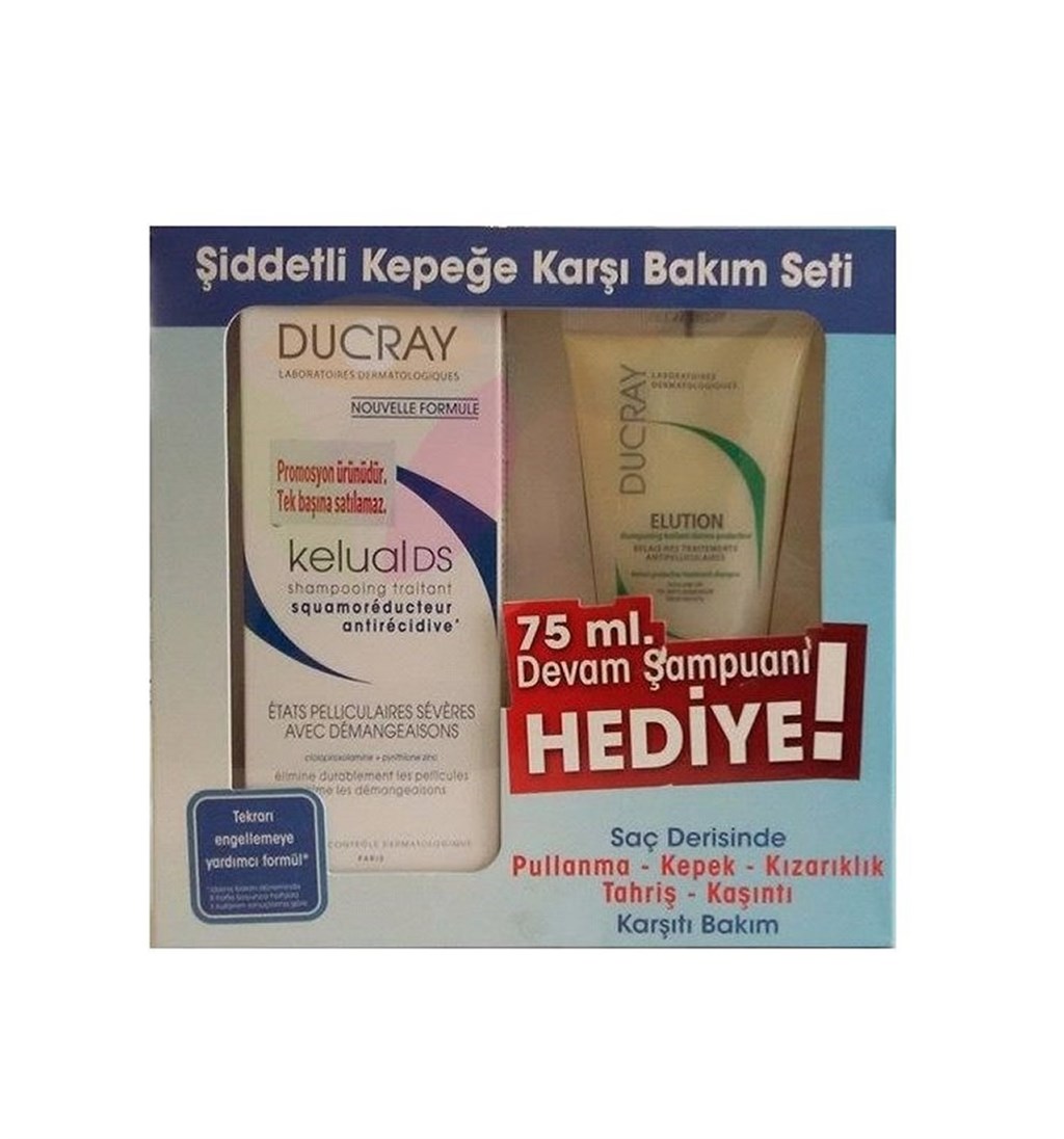 DUCRAY KELUAL DS ŞAMPUAN 100 ML + 75 ML DEVAM ŞAMPUAN HEDİYE