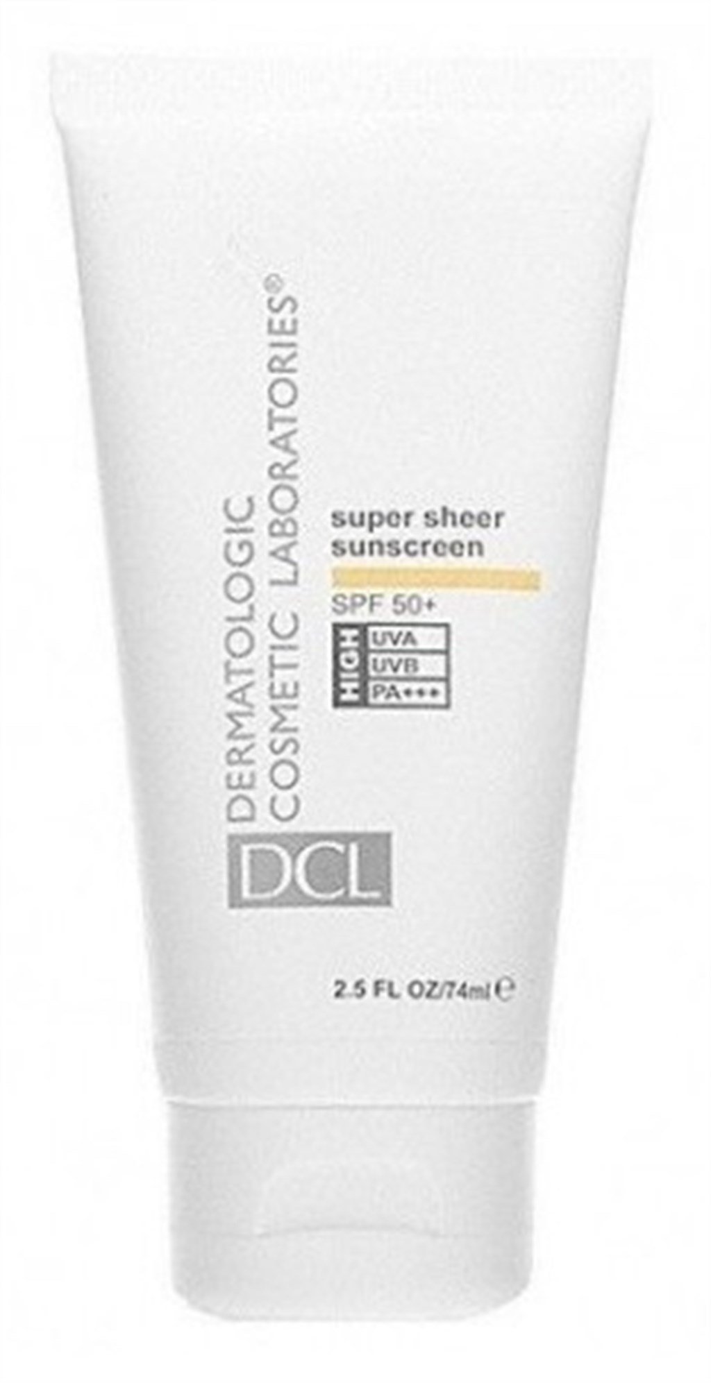 DCL SUPER SHEER SUNSCREEN SPF 50+ 74 ML