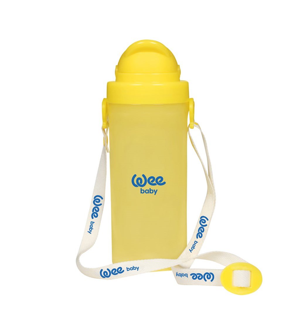 WEE BABY PİPETLİ BARDAK 6AY+ - SARI