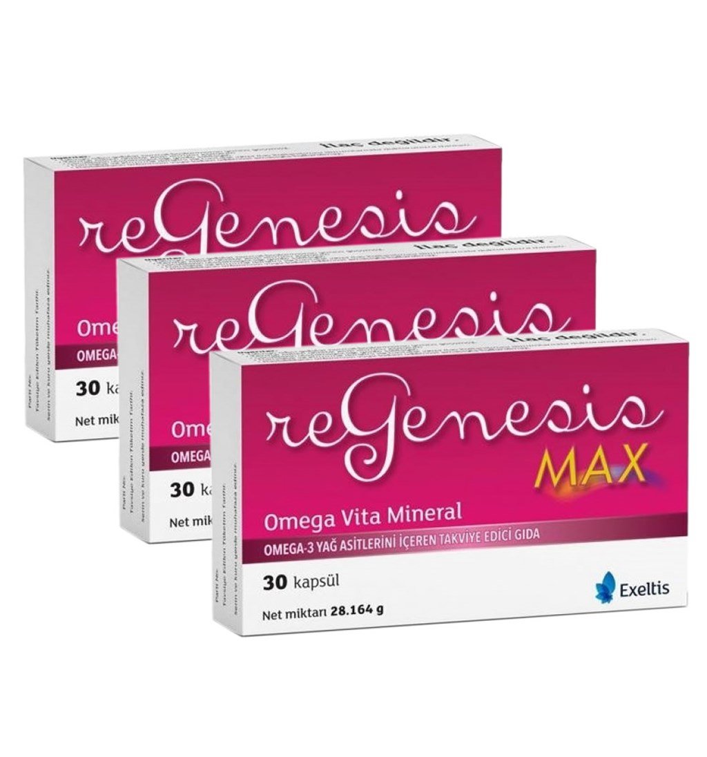 REGENESİS MAX 30 KAPSÜL 3'LÜ PAKET