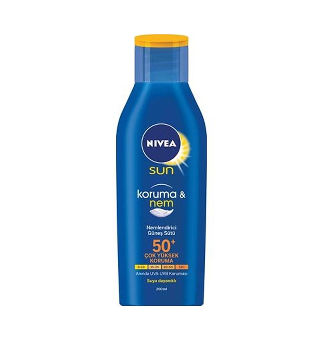 NİVEA GÜNEŞ KORUMA NEM SPF 50+ 200ML
