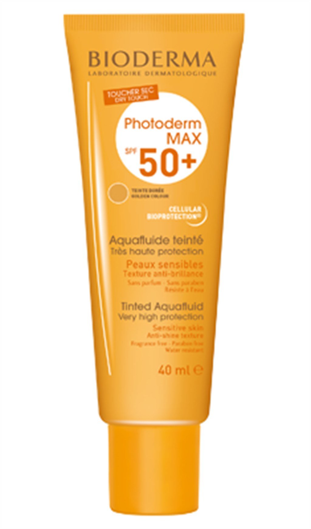 BİODERMA PHOTODERM MAX AQUAFLUİD GOLDEN SPF 50+ 40 ML