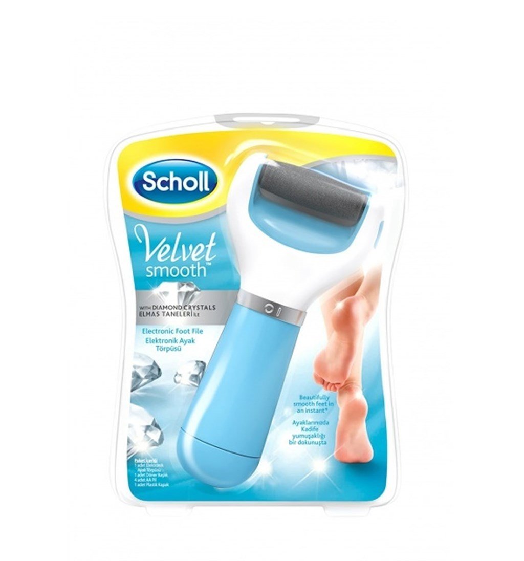 SCHOLL VELVET SMOOTH DİAMOND PEDİ ELECTRİC HARD SKİN REMOVER (ELMAS TANELERİ)