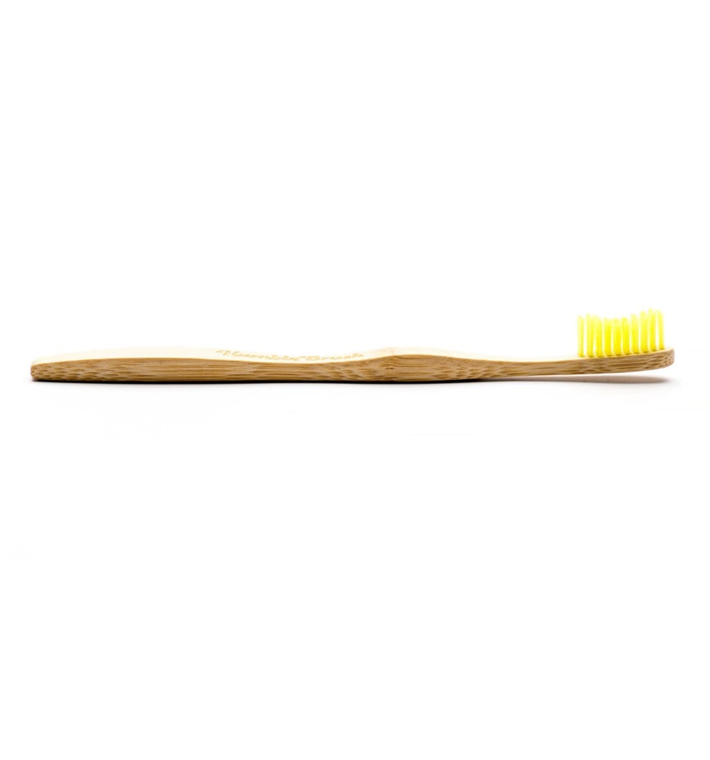 HUMBLE BRUSH BAMBU DİŞ FIRÇASI SARI YETİŞKİN YUMUŞAK