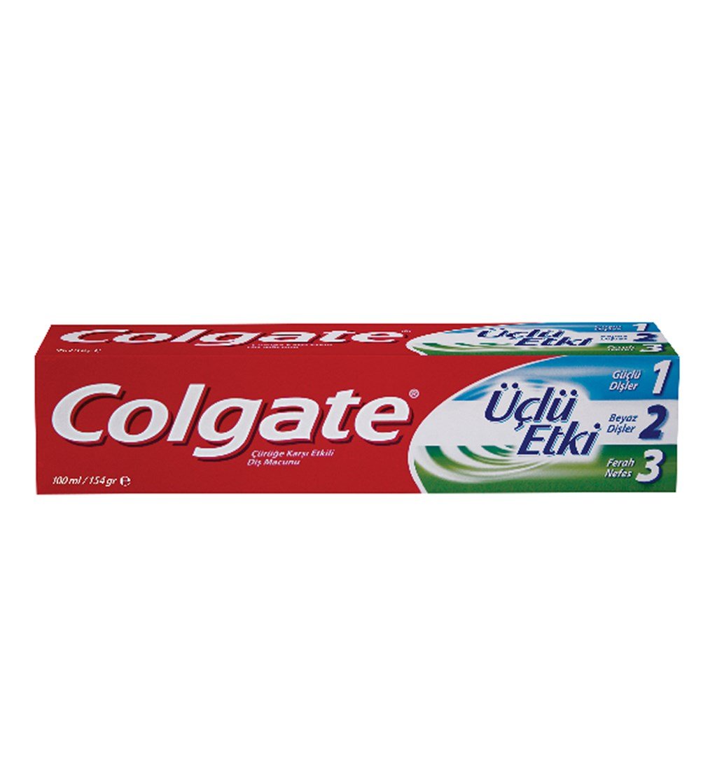 COLGATE ÜÇLÜ ETKİ DİŞ MACUNU 100ML