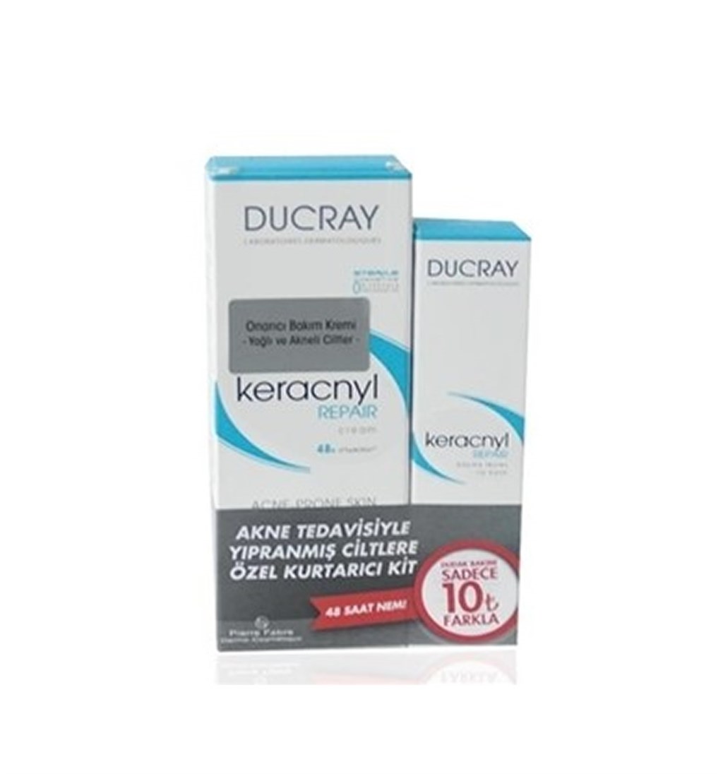 DUCRAY KERACNYL REPAİR CREAM + KERACNYL REPAİR LİP BALM