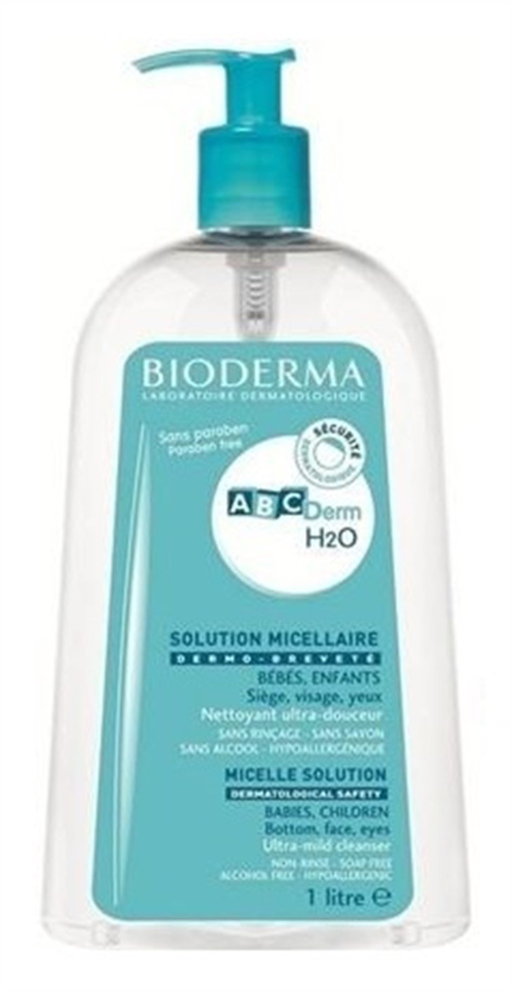 BİODERMA ABCDERM H2O TEMİZLEYİCİ SOLÜSYON 1 LİTRE