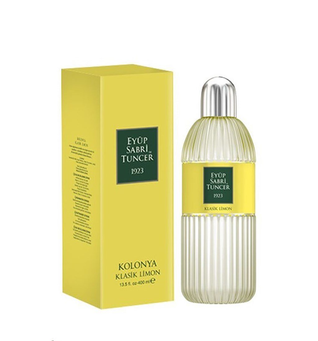 EYÜP SABRİ TUNCER KLASİK LİMON KOLONYASI 400ML - CAM ŞİŞE