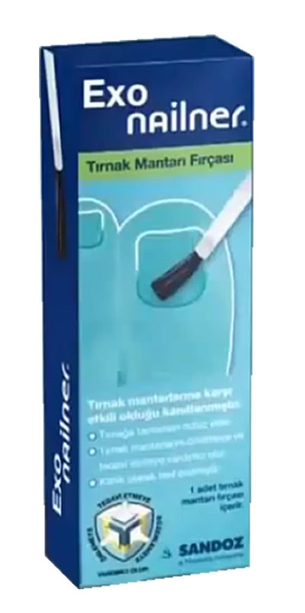 EXO NAİLNER TIRNAK MANTARI FIRÇASI SOLÜSYONU