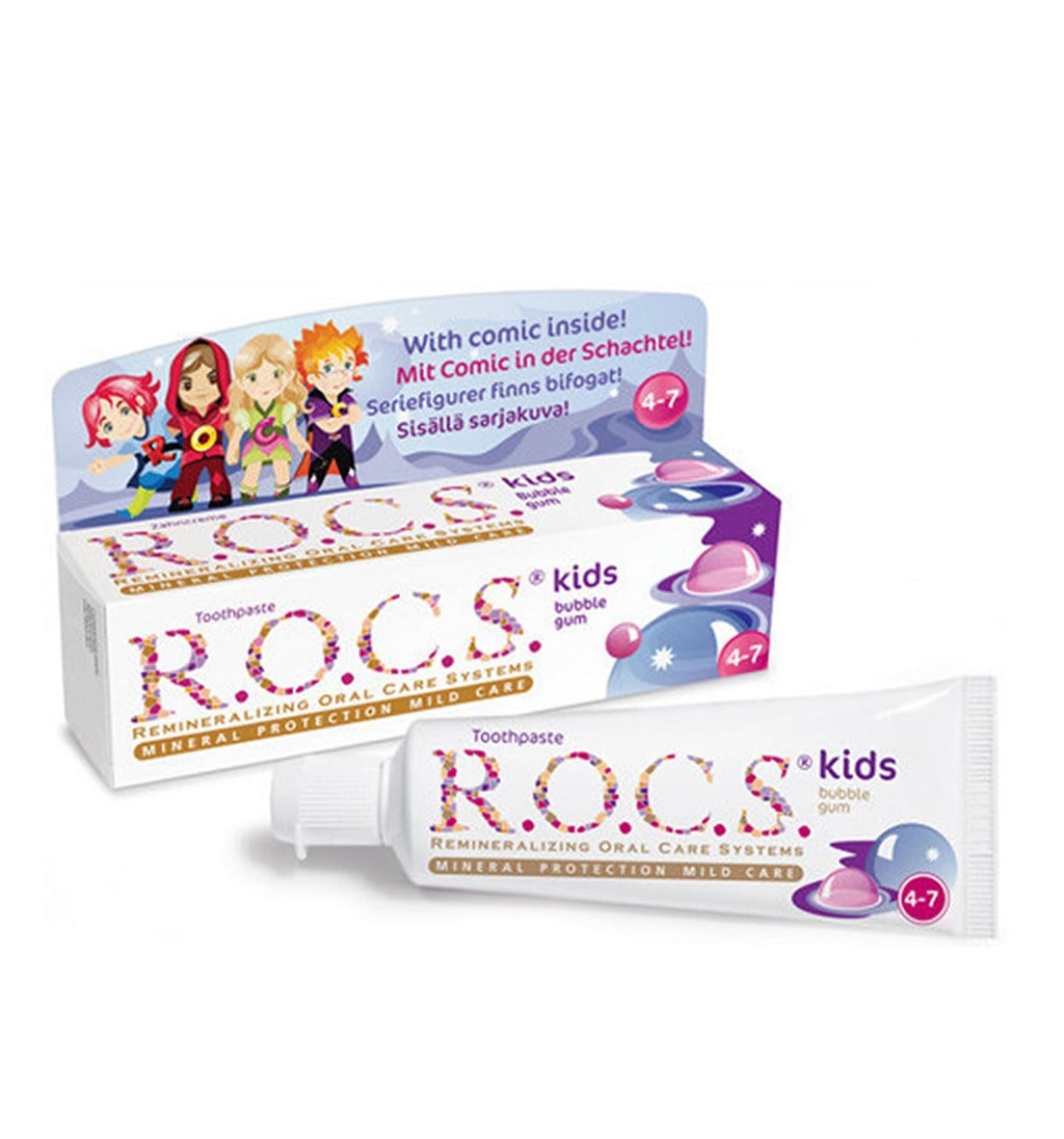 ROCS KİDS BALON SAKIZLI DİŞ MACUNU - 4-7 YAŞ