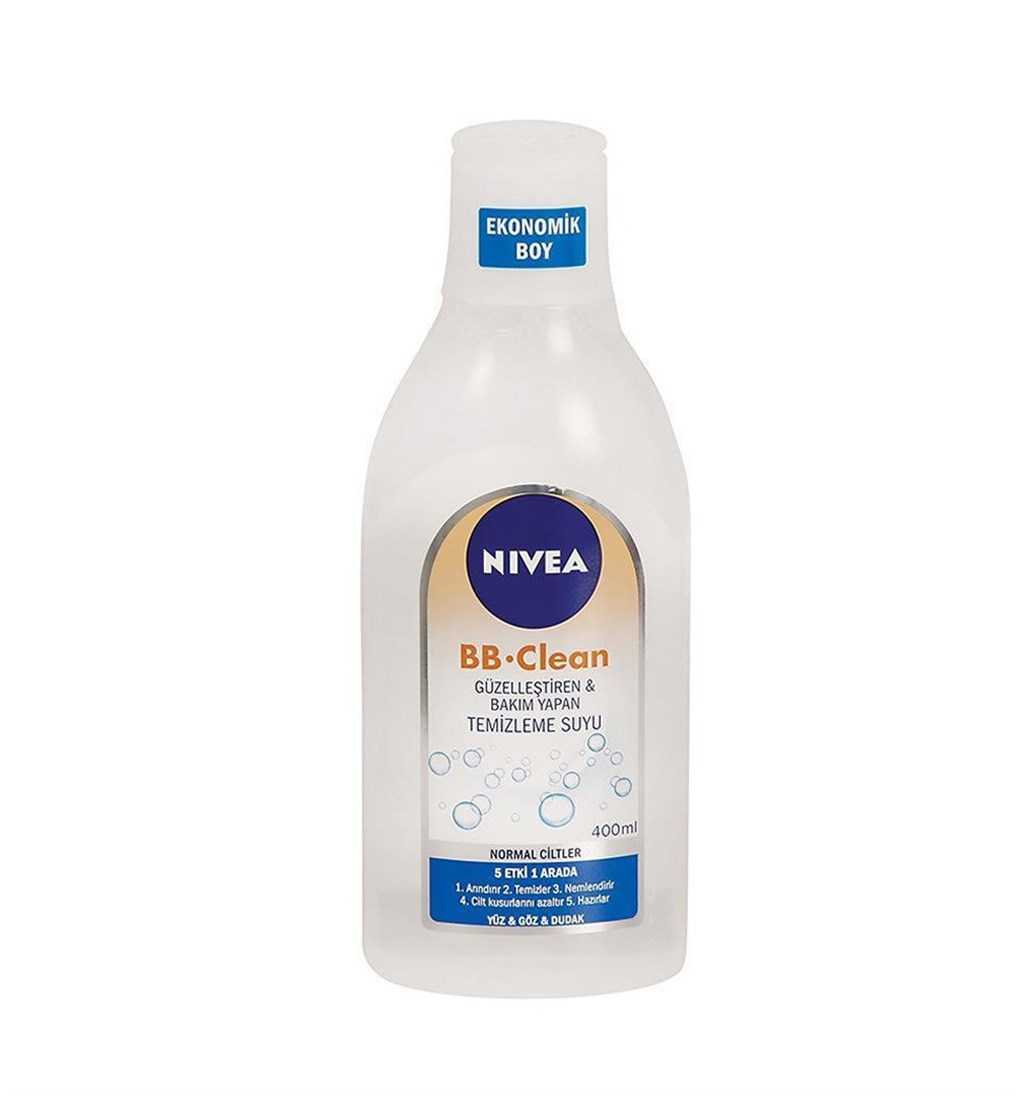 NİVEA BB CLEAN TEMİZLEME SUYU 400ML - NORMAL CİLTLER