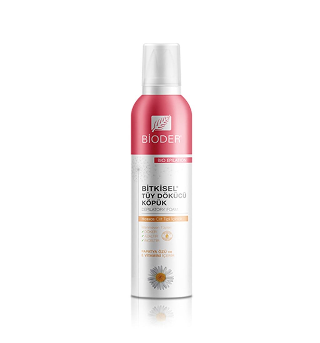 BİODER TÜY DÖKÜCÜ KÖPÜK 150 ML - HASSAS CİLTLER