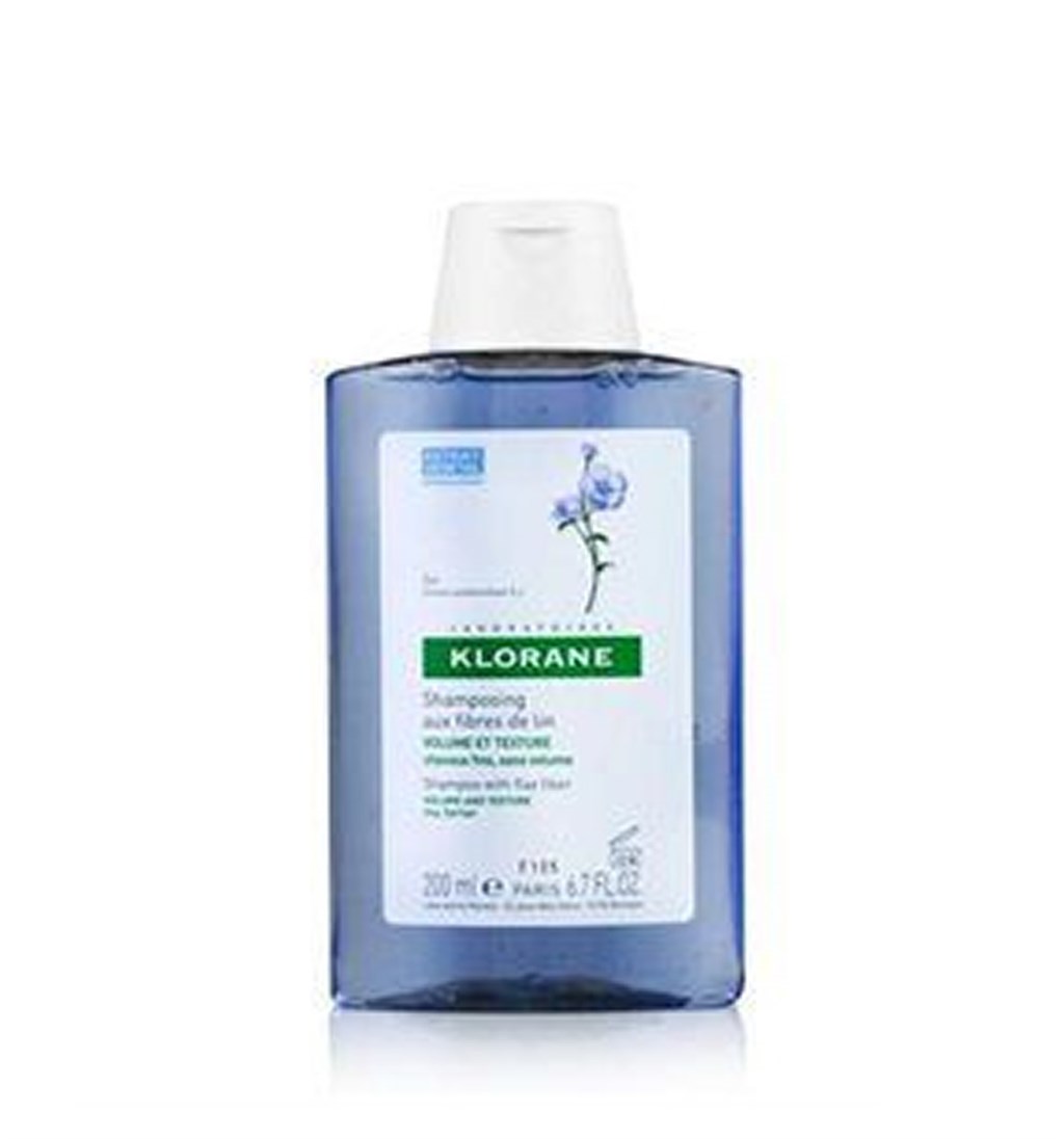KLORANE SHAMPOOİNG AUX FİBRES DE LİN 200ML - İNCE TELLİ SAÇLAR