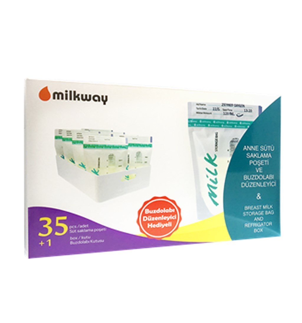 MİLKWAY ANNE SÜTÜ SAKLAMA POŞETİ 35'Lİ