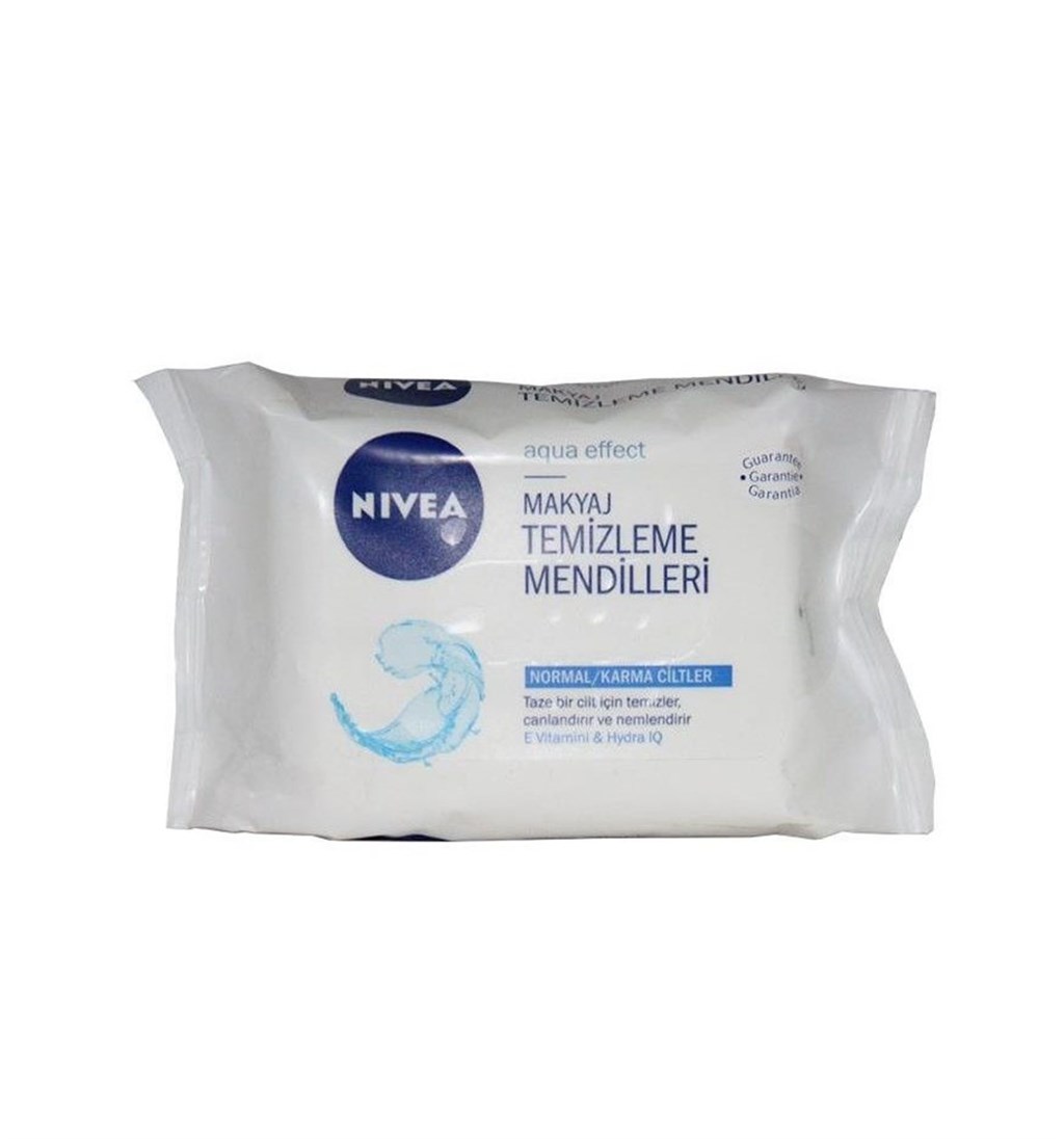 NİVEA MAKYAJ TEMİZLEME MENDİLİ NORMAL-KARMA CİLTLER