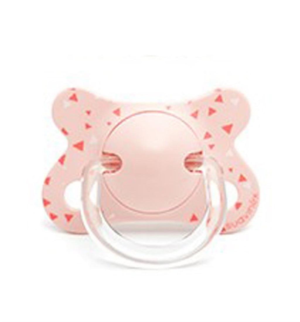 SUAVİNEX FUSİON PREMATÜRE FİZYOLOJİK SİLİKON EMZİK - SWALLOWS - PEMBE