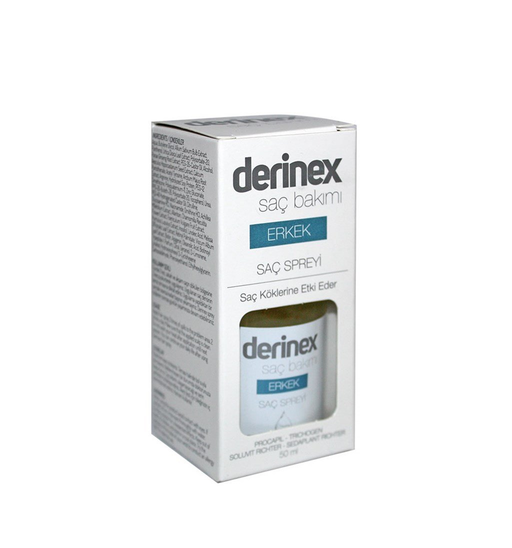 DERİNEX SAÇ BAKIM SPREYİ ERKEK 50 ML