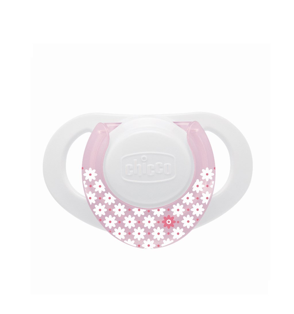 CHİCCO HALKLI EMZİK 0-6AY - SİLİKON (PEMBE)