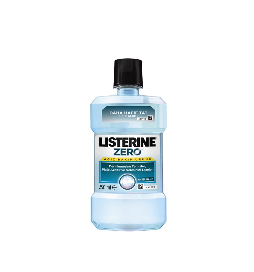 LİSTERİNE ZERO ALKOLSÜZ MAVİ 250ML