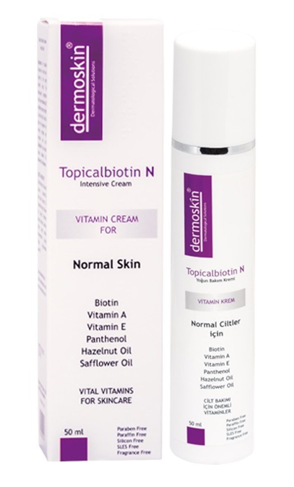 DERMOSKİN TOPİCALBİOTİN N KREM 50ML